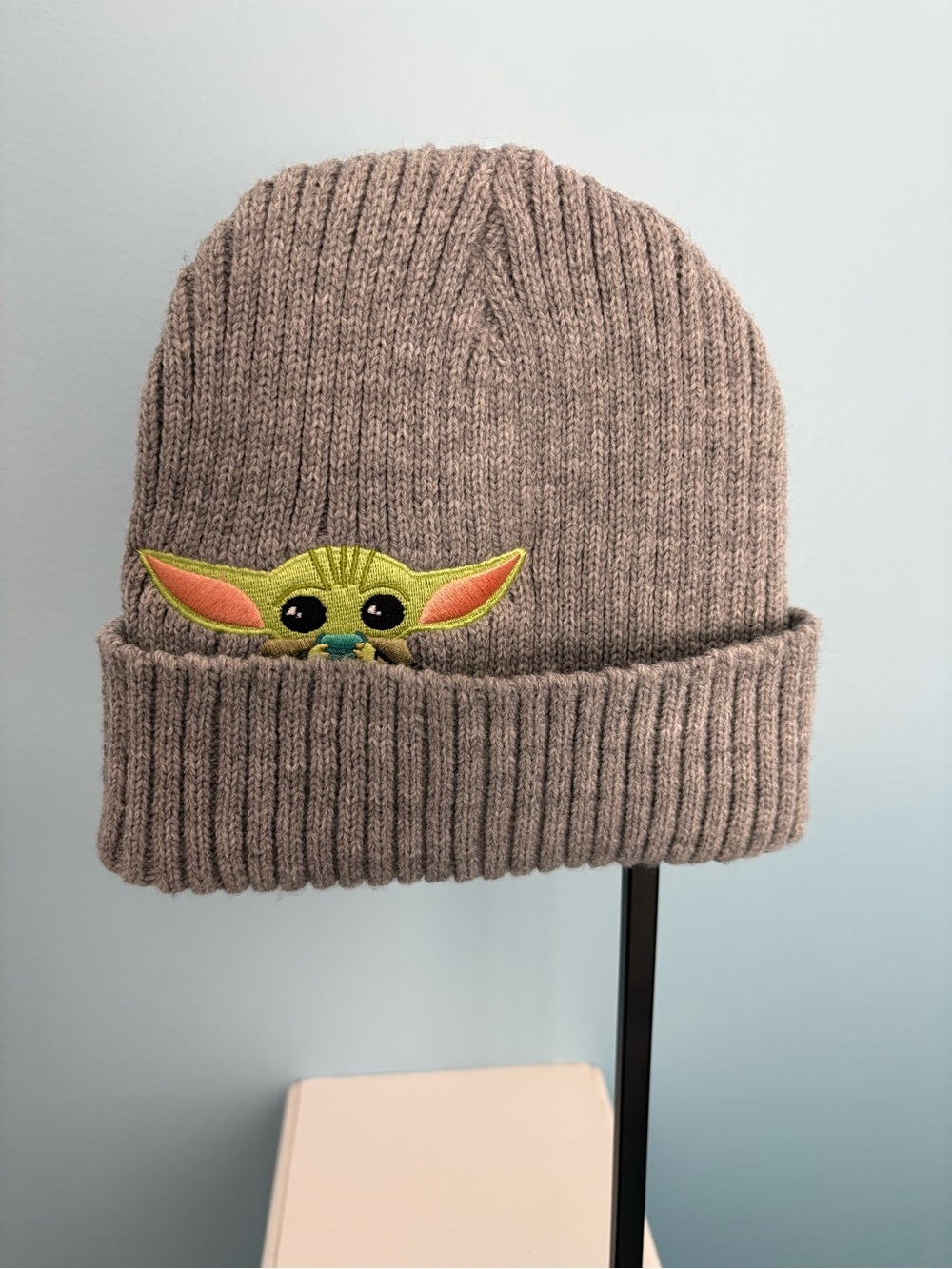 Star Wars Grogu from The Mandalorian Beanie Hat